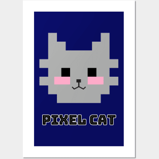 Pixel CAT Posters and Art